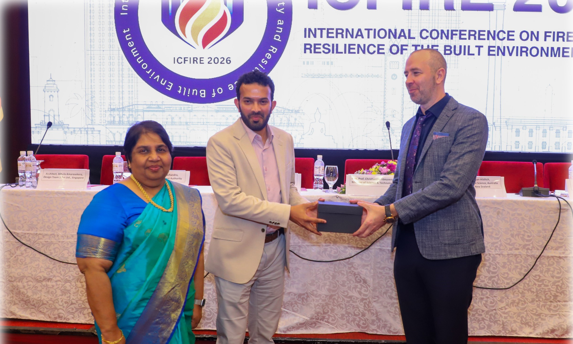 ICFIRE 2026 conference gallery moment